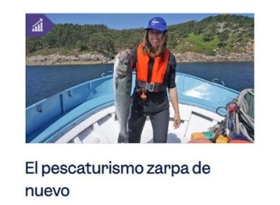 www.pechetourisme-espagne.fr Nouvelles, vidéos et reportages de Hosteltur sur Pêchetourisme Espagne (Pescaturismo)