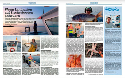 www.pechetourisme-espagne.fr Nouvelles, vidéos et reportages de El Aviso sur Pêchetourisme Espagne (Pescaturismo)
