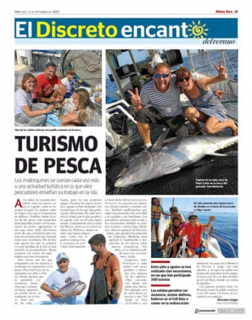 www.pechetourisme-espagne.fr Nouvelles, vidéos et reportages de Última Hora sur Pêchetourisme Espagne (Pescaturismo)